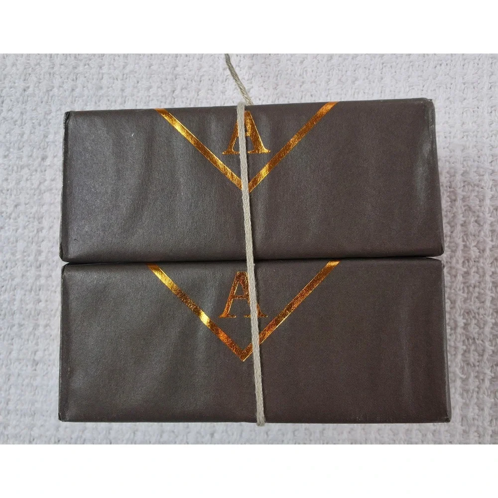 2 Pcs Alchimia Men's Vegetable Soap Bar 8.75oz Sandalwood Made In Italy